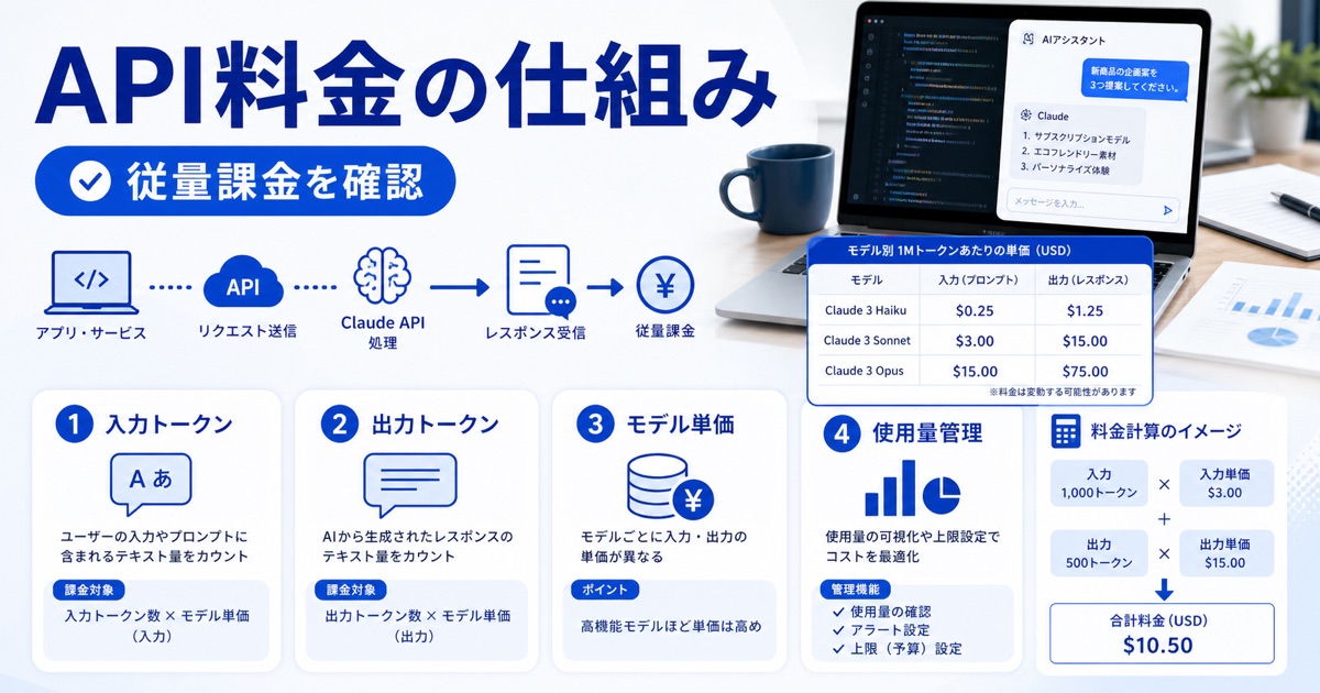 Claudeプラン比較｜無料と有料(Pro/Max)の料金・違い・選び方 - Claude APIの料金体系｜モデル別のトークン単価と費用目安